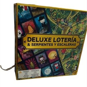 Deluxe Lotería & Serpientes y Escaleras Board Game